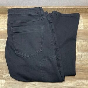 BYLT Basics Tech Denim Everyday Pant 2.0 Stretch Mens 36 Black Washed 28.5" in